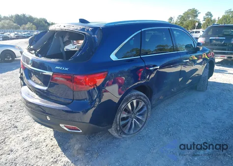 2015 Acura Mdx Technology Package из США, поврежденный, VIN 5FRYD3H41FB004356